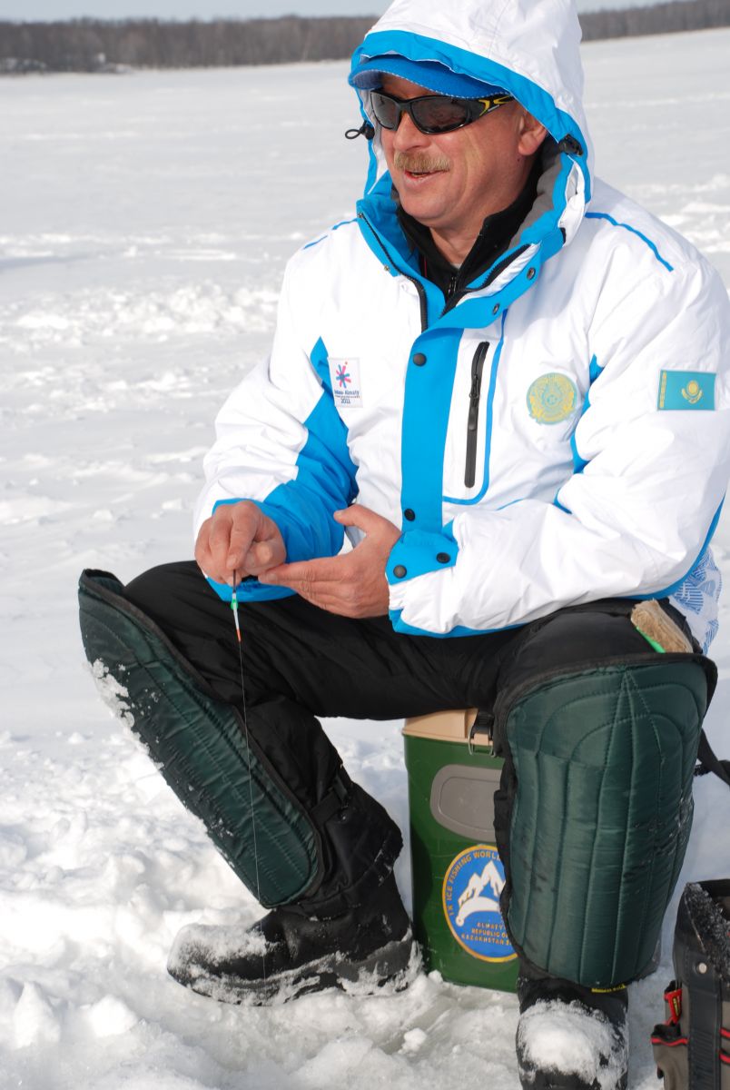 Рыболов с Казахстана