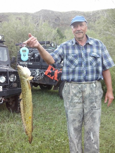 Александр с налимом, 1,72 кг