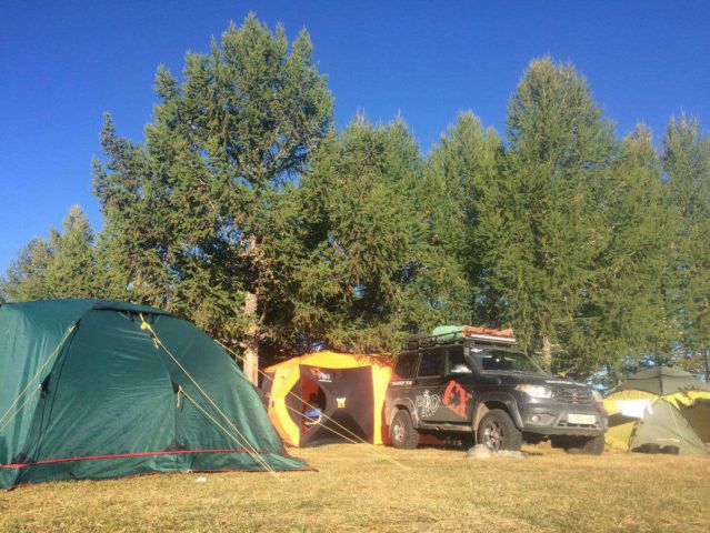 Лагерь, Монголия