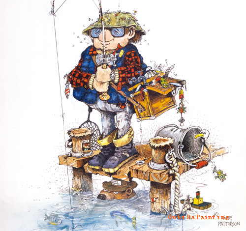 free-shipping-cartoon-homeless-man-fishing-oil-painting-canvas-painting-prints-on-canvas-kids-wall-art.jpg_640x640.jpg