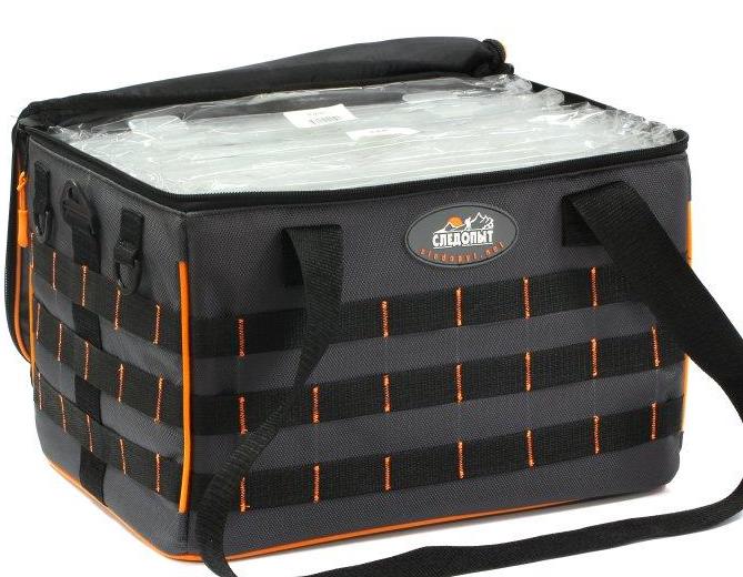 2019-06-14 14-27-50 Сумка Следопыт Base Lure Bag XL с 5 коробками серая, арт. 189779 – купить по цене 3705 рублей в Москве .jpg