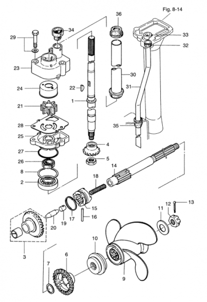 Tohatsu 18 редуктор.png