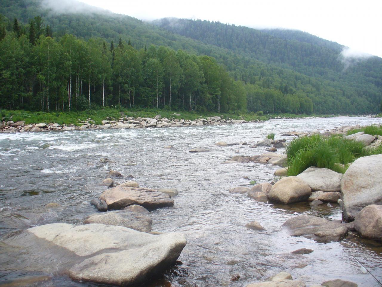 Мрассу река Хомутовские пороги