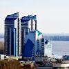 Город Барнаул у реки Обь весной - 2017 в 4К.