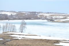 Правдинское водохранилище апрель 2017